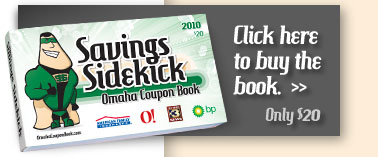 Buy the 2010 Savings Sidekick Omaha Coupon Book Omaha_Coupon_Book_Savings_Sidekick_2010_buythebook