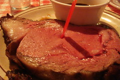 Prime Rib at Mister Cs