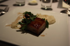 honey glazed pork belly